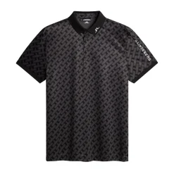 Tour Tech Print Polo>J.Lindeberg Best