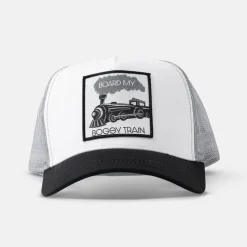 Trucker Board My Bogey Train Vit Grå Svart>Bogeys & Birdies Online