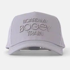 Trucker Cap 3D Board My Bogeytrain: Grå>Bogeys & Birdies