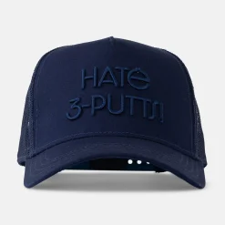 Trucker Cap 3D Hate 3-Putts Blå>Bogeys & Birdies New