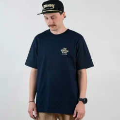 T-Shirt Hoffa´s Leveling Service Blå>The Gimme Tour Outlet