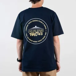 T-Shirt Hoffa´s Leveling Service Blå>The Gimme Tour Outlet
