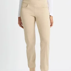 Twill Stretch Pull On Pant Beige>Röhnisch New
