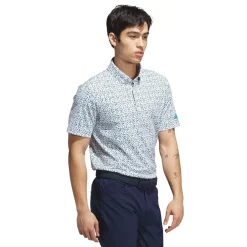Ultimateimate365 Micro Argyle Polo Shirt>Adidas