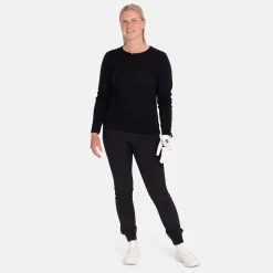 Underwool Merino Long Sleeve Svart>Ivanhoe Clearance