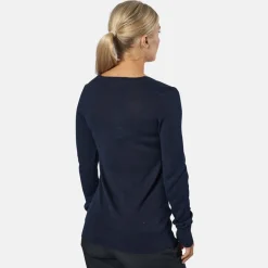 Vernon V-Neck Merino Blå>Cutter & Buck Clearance