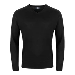 Vernon V-Neck Merino Svart>Cutter & Buck Online