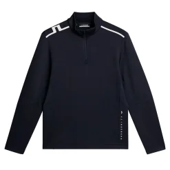 Vinnie Quarter Zip Mid Layer Blå>J.Lindeberg New