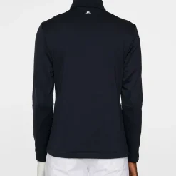 Vinnie Quarter Zip Mid Layer Blå>J.Lindeberg New