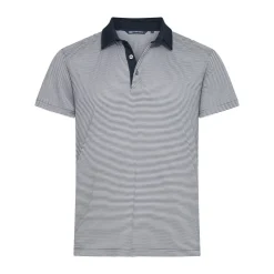 Virtue Polo Stripes Blå>Cutter & Buck Clearance