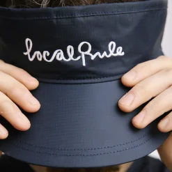 Visor Italic Logo Blå>Local Rule Outlet