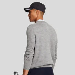 V-Neck Merino Blend Grå>Lyle & Scott Best