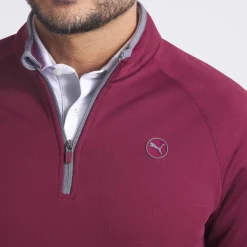 Waffle Fleece ¼ Zip>Puma Best
