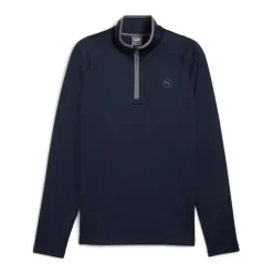 Waffle Fleece 1/4 Zip>Puma Hot
