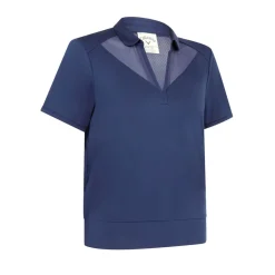 Waist Length Ss Top Blå>Callaway Hot