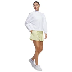 W Beyond Spacer Mock Layer Sweatshirt Vit>Adidas Outlet