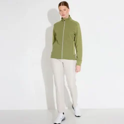 W Carden Midlayer Jkt Grön>Abacus Outlet