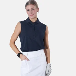 W Cray Sleeveless Blå>Abacus Hot