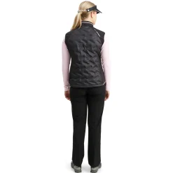 W Grove Hybrid Vest Svart>Abacus Discount