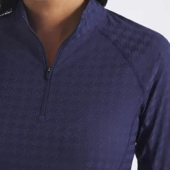 W Houndstooth 1/4 Zip>Puma Best