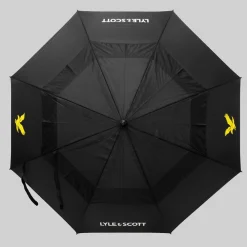 Wind Proof Umbrella Svart>Lyle & Scott New