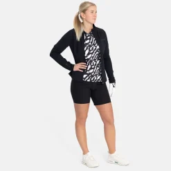 W Mid Layer Full-Zip 2.0 Svart>Bogeys & Birdies Best