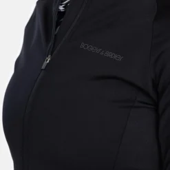W Mid Layer Full-Zip 2.0 Svart>Bogeys & Birdies Best