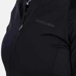 W Mid Layer Full-Zip 2.0 Svart>Bogeys & Birdies Best
