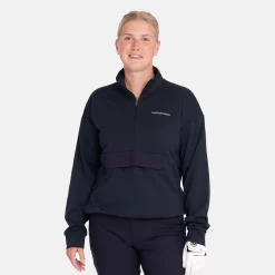 W Mid Layer Svart>Peak Performance New