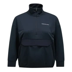 W Mid Layer Svart>Peak Performance New