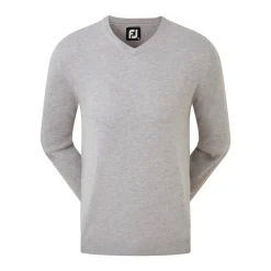 Wool Blend V-Neck Grå>FootJoy Clearance