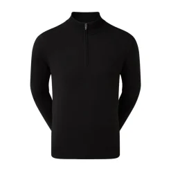 Wool Blend 1/2 Zip Lined>FootJoy New