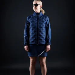 W Pdx Waterproof Jacket Blå>Abacus
