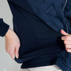 W Portrush Hybrid Jacket Blå>Abacus New