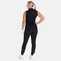 W Prestwick Recycled Sleeveless Svart>Abacus Discount