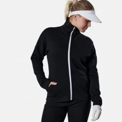 W Sunningdale Fullzip Svart>Abacus Best