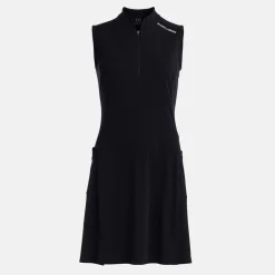 W Tech Dress Zip Collar Svart>Bogeys & Birdies