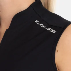 W Tech Dress Zip Collar Svart>Bogeys & Birdies