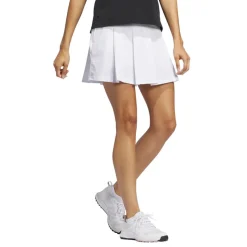 W Ultimate Tour Pleated Skirt Vit>Adidas Hot
