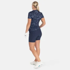 W 4-Way Stretch Short Blå>Bogeys & Birdies