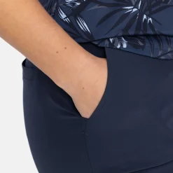 W 4-Way Stretch Short Blå>Bogeys & Birdies