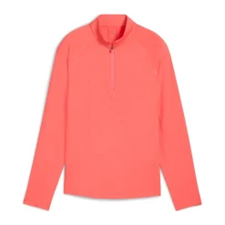 W You-V Solid 1/4 Zip>Puma Clearance