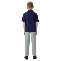 Youth Unisex Solid Polo Blå>Callaway Best