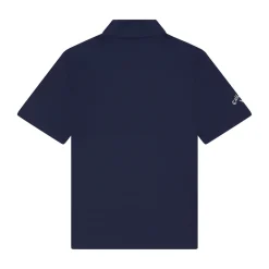 Youth Unisex Solid Polo Blå>Callaway Best