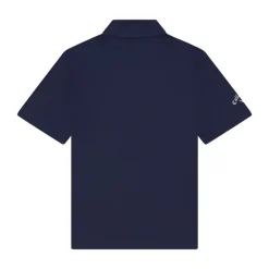 Youth Unisex Solid Polo Blå>Callaway Best