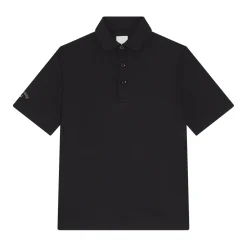 Youth Unisex Solid Polo Svart>Callaway