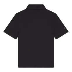 Youth Unisex Solid Polo Svart>Callaway