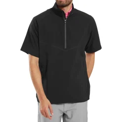 Zephyr Ss Windshirt Svart>FootJoy Hot