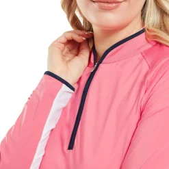 1/4 Zip Ls Sun Protection Shirt>FootJoy Clearance
